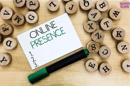 Step-by-Step to Building an Online Presence - Manycliks